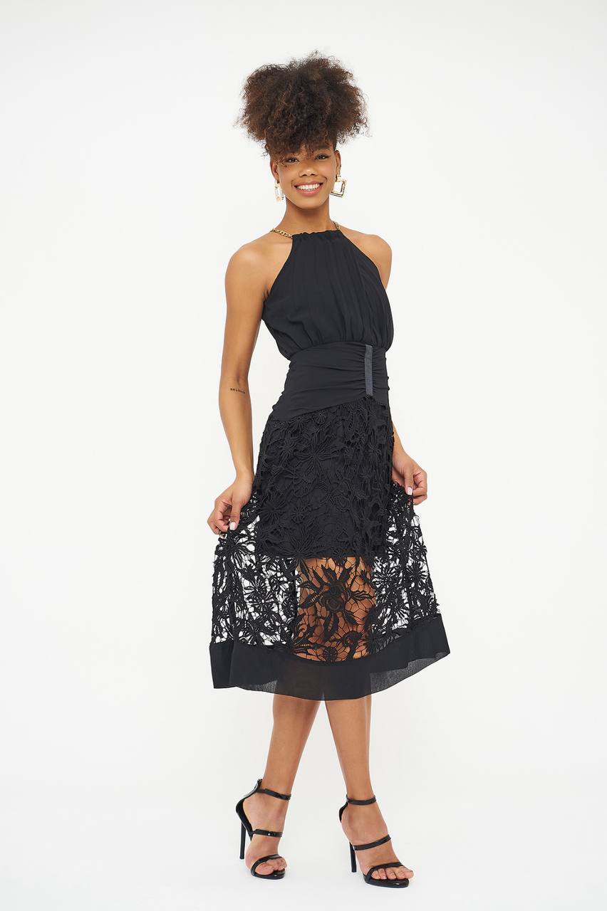 Lace Midi Dress