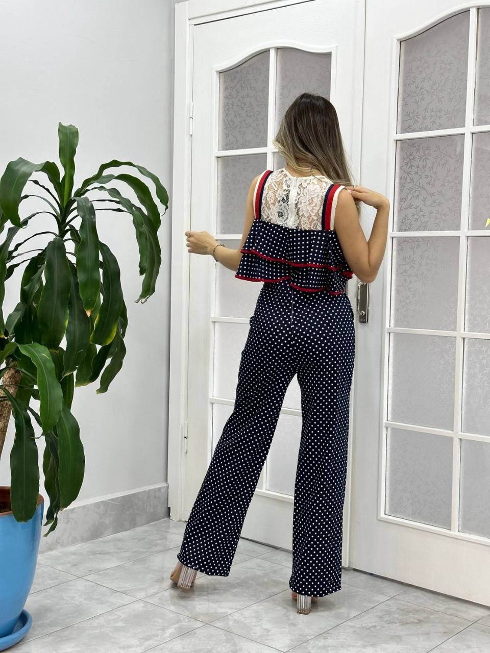 Polka Dot Jumpsuit
