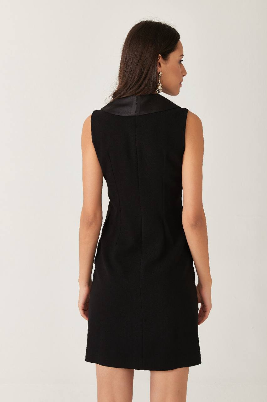 Double-Breasted Blazer Mini Dress